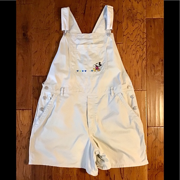 Disney Pants - Vintage Mickey Mouse Overalls